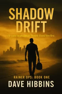 Shadow Drift – Cole Rainer Book One Shadow Drift book cover – Cole Rainer international action thriller by David Hibbins
